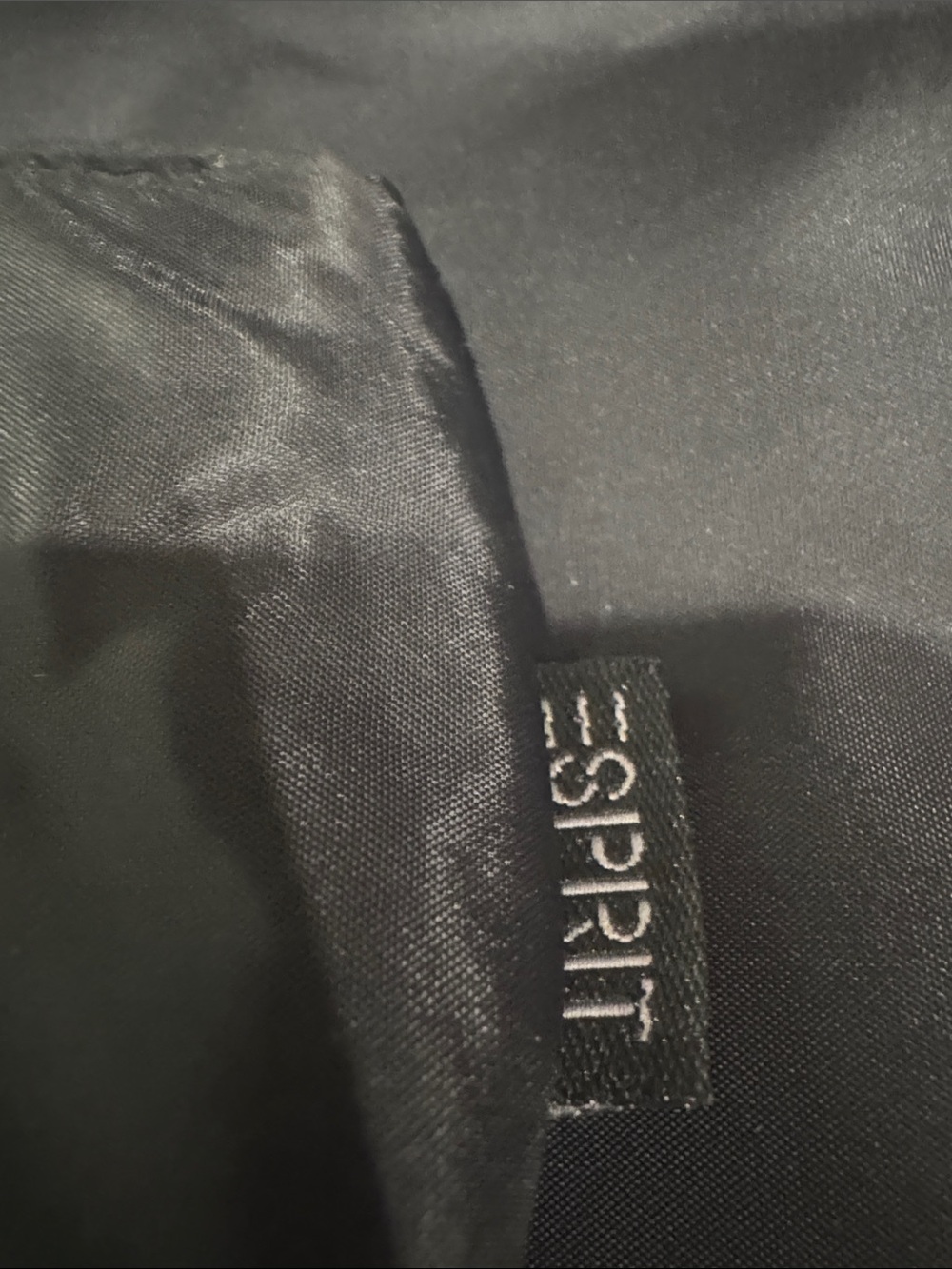 2 piece Black Nylon Tote Bag with Removable Pouch by esprit - Picture 6 of 6